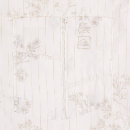 Camisa estampada blanco (M)