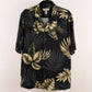 Camisa hawaiana negro (L) Caribbean Joe