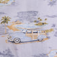 Camisa hawaiana azul (L) George