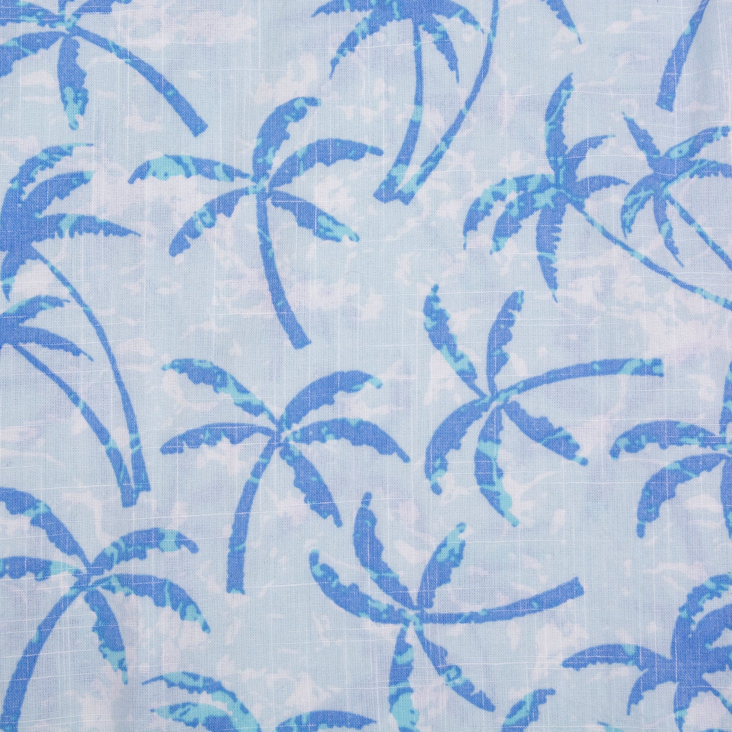 Camisa hawaiana azul (L) Izod