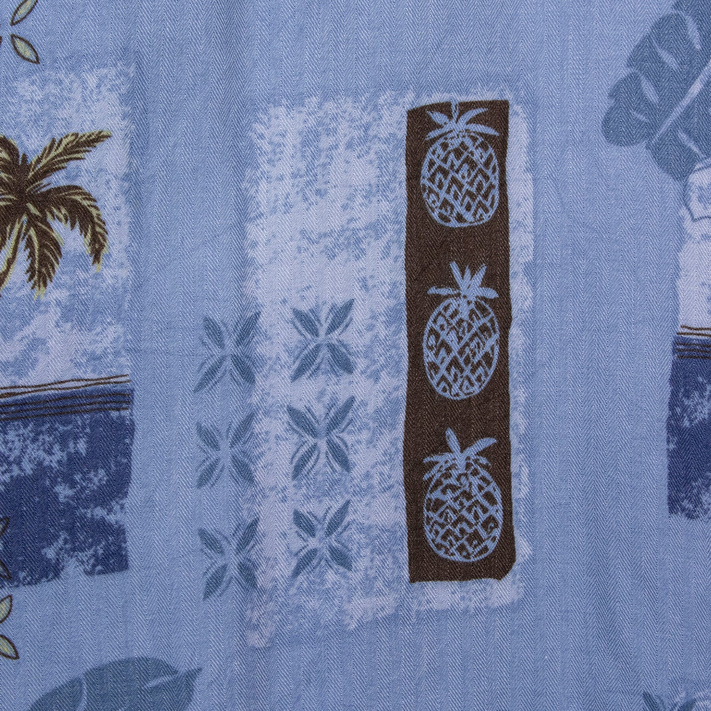 Camisa hawaiana azul (XL) Bermuda Bay