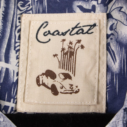 Camisa hawaiana azul (XL) Coostot