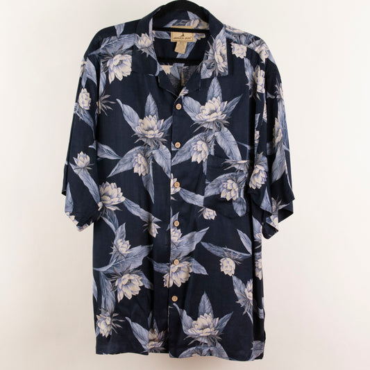 Camisa hawaiana azul marino (L) Jamaica Jaxx