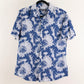 Camisa hawaiana azul (M) Slate & Stone