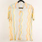 Camisa estampada multicolor (M) Denim & Flower