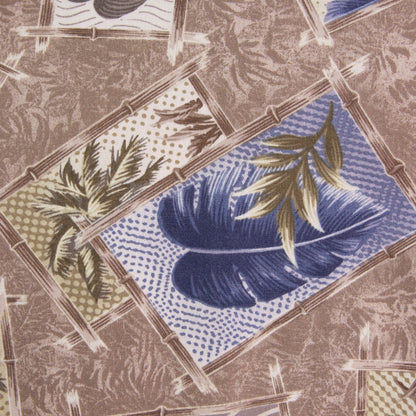 Camisa hawaiana marrón (XL) David Taylor