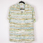 Camisa estampada verde (M) Goodfellow