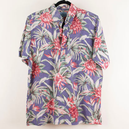 Camisa estampada azul (L) Manoa