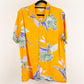 Camisa hawaiana amarillo (S) Urban Outfitters