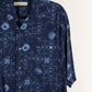 Camisa estampada azul marino (XL) Munsingwear