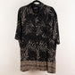 Camisa hawaiana negro (XL) Puritan