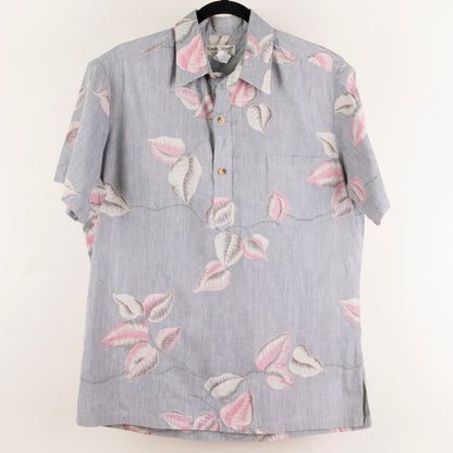 Camisa hawaiana gris (M) Cooke Street
