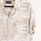 Camisa estampada beige (L) Original Use