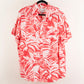 Camisa hawaiana rojo (XL) American Eagle