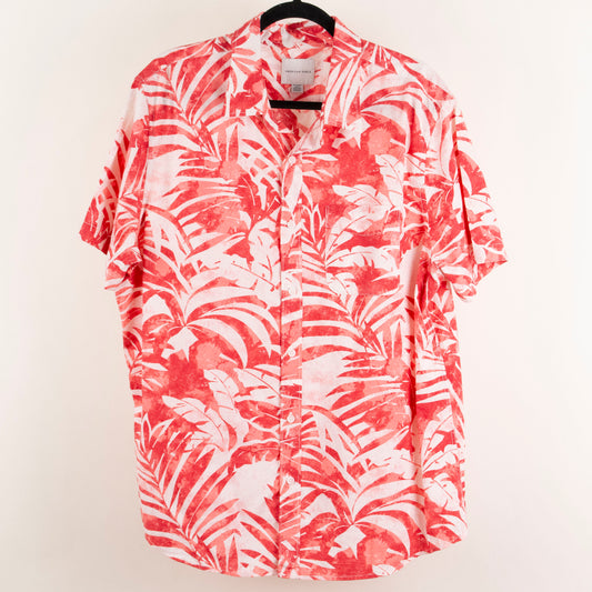 Camisa hawaiana rojo (XL) American Eagle