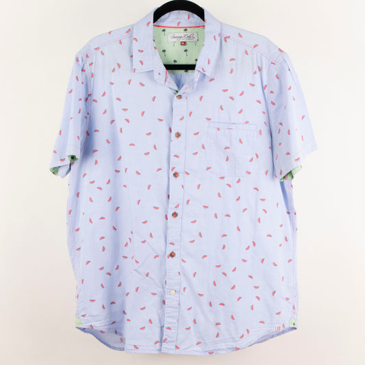 Camisa estampada azul (XL) Sovereign Code