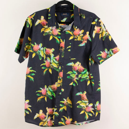 Camisa hawaiana negro (L) Roark