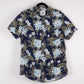 Camisa hawaiana azul (M) Cactus Man