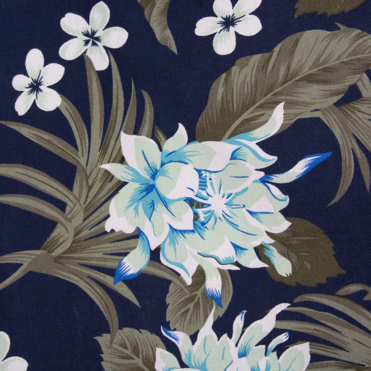 Camisa hawaiana azul (M) Cactus Man