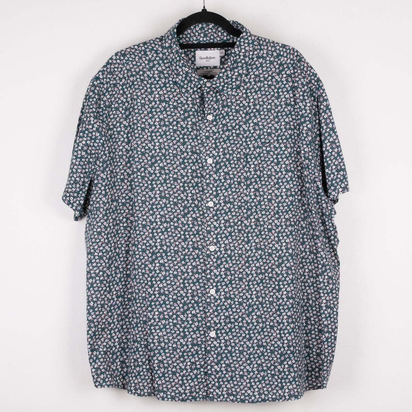 Camisa estampada verde (2XL) Goodfellow
