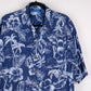 Camisa hawaiana azul (L) OP
