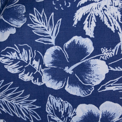 Camisa hawaiana azul (L) OP