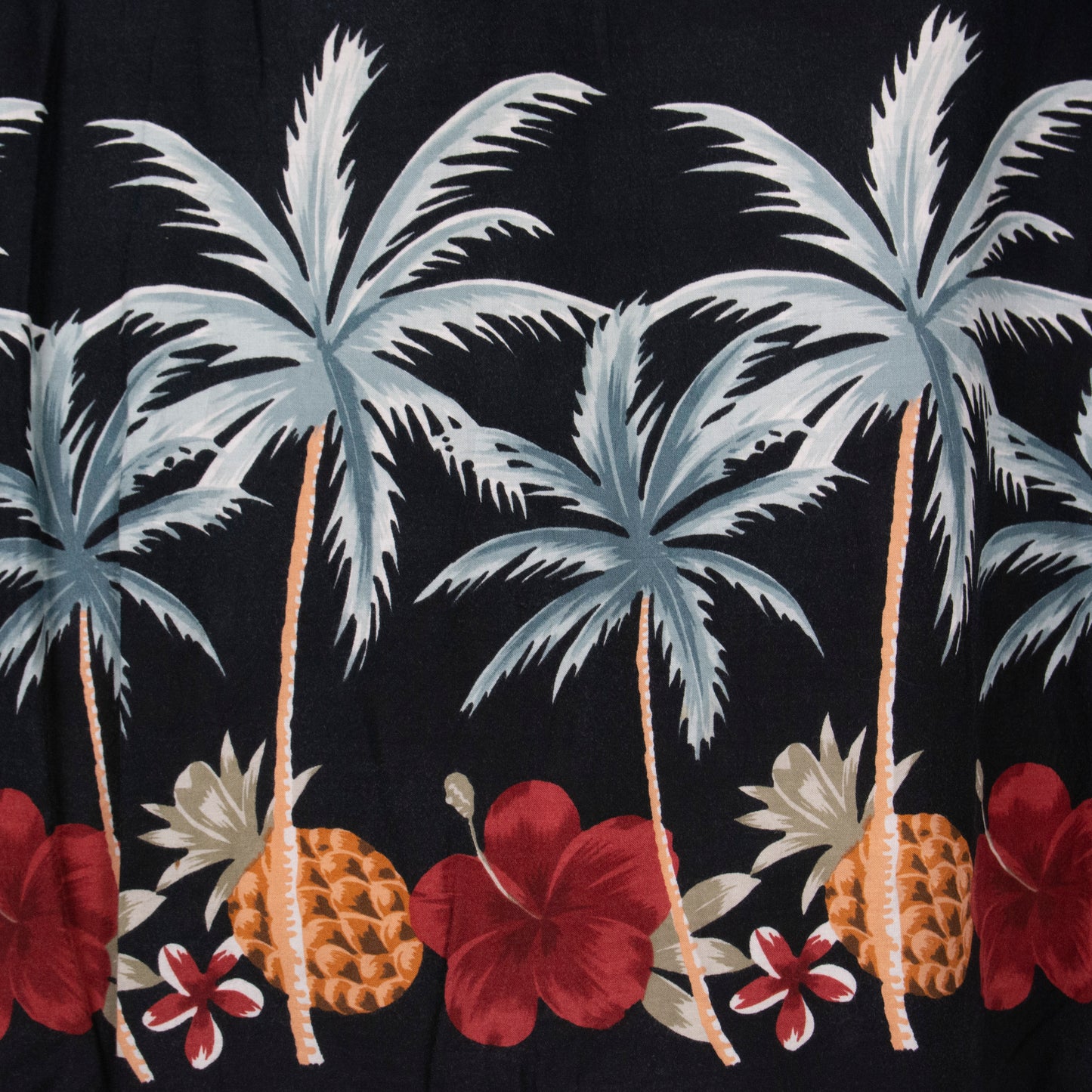 Camisa hawaiana negro (L) Campia