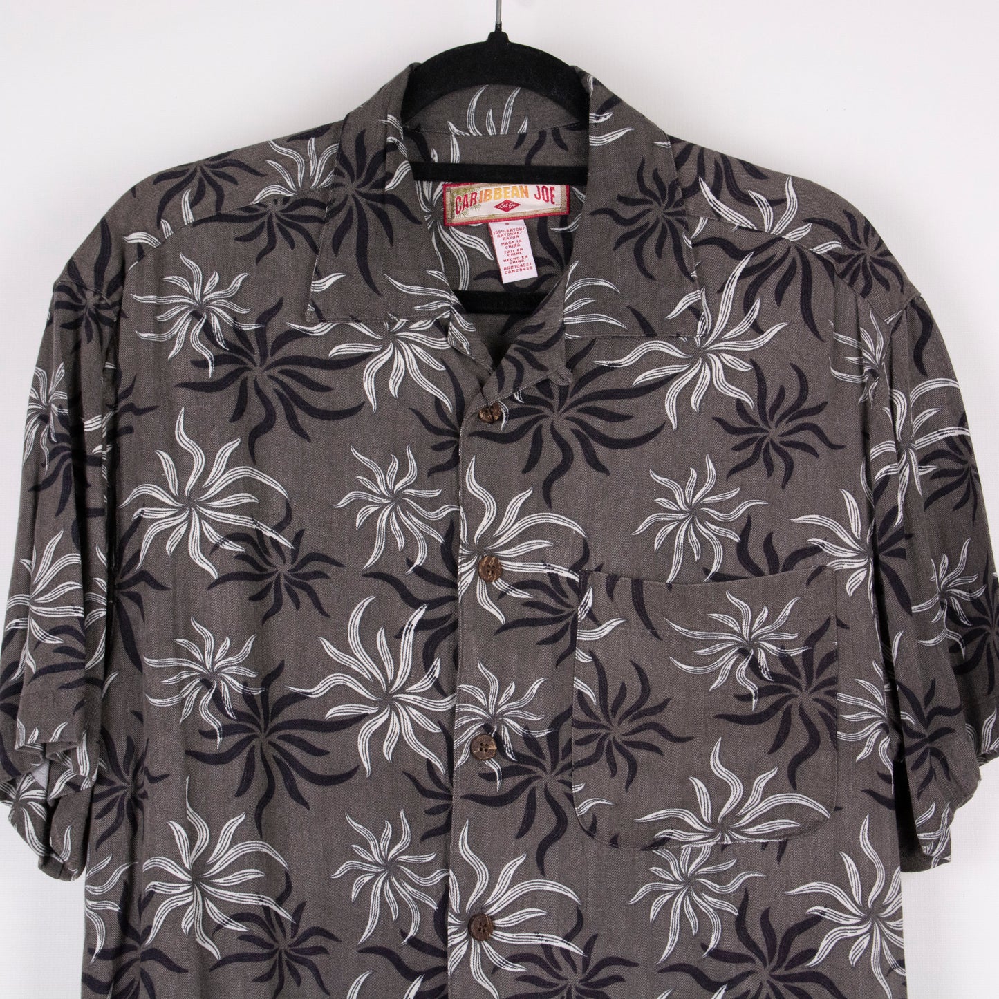 Camisa hawaiana (S) Caribbean Joe