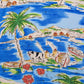 Camisa hawaiana azul (3XL) Big Dogs