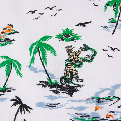 Camisa hawaiana blanco (XS) Divided