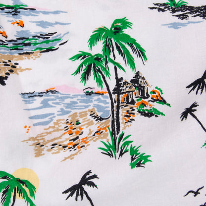 Camisa hawaiana blanco (XS) Divided