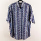 Camisa estampada azul (XL) Windridge