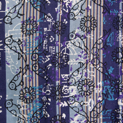 Camisa estampada azul (XL) Windridge