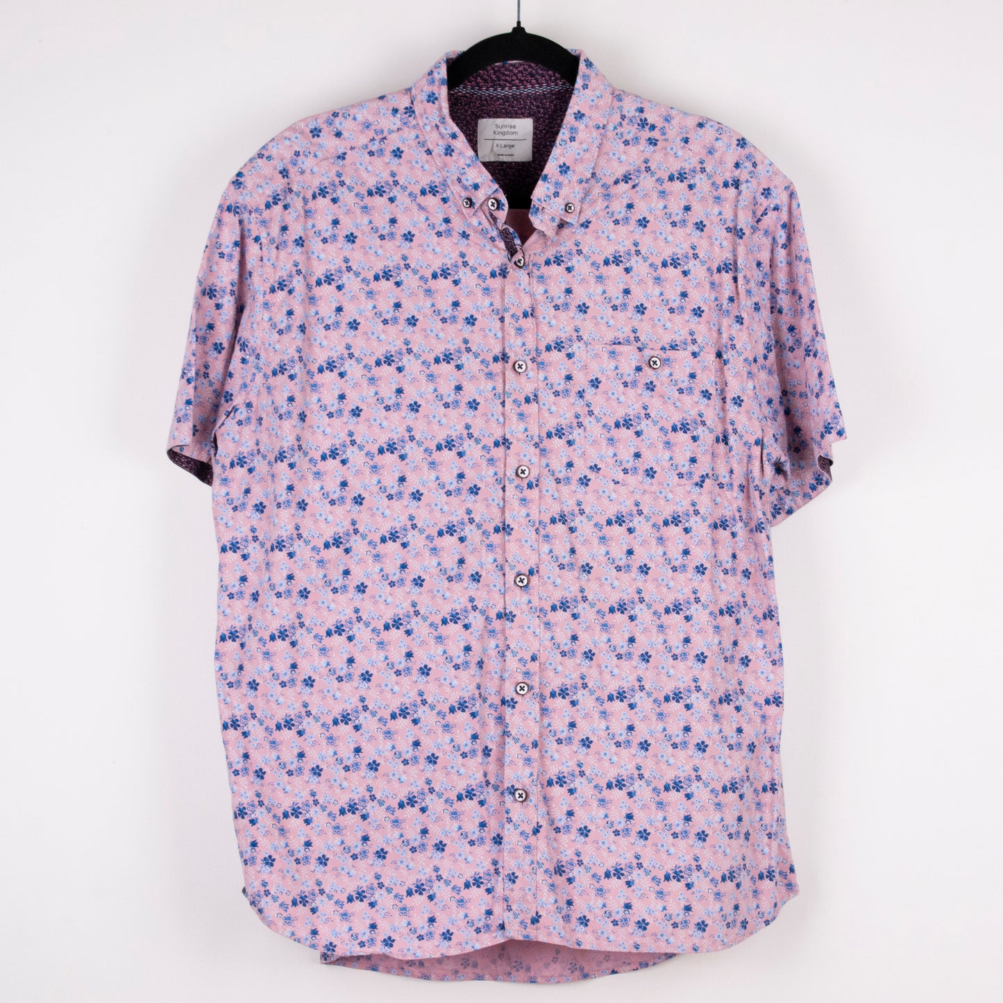 Camisa estampada rosa (XL) Sunrise Kingdom