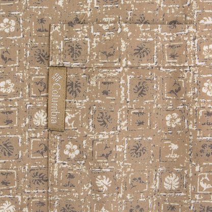 Camisa hawaiana beige (XL) Columbia