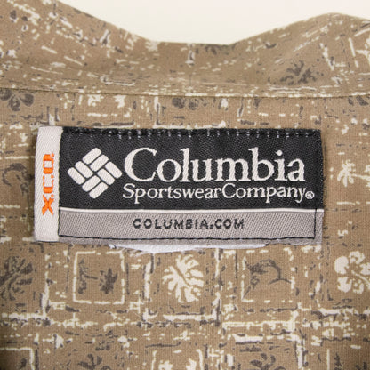 Camisa hawaiana beige (XL) Columbia