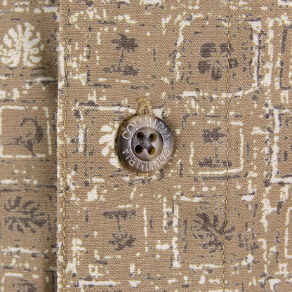 Camisa hawaiana beige (XL) Columbia