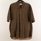 Camisa estampada marrón (XL) Crossings