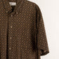 Camisa estampada marrón (XL) Crossings