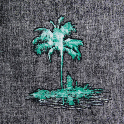 Camisa hawaiana gris (XL) Rklyn