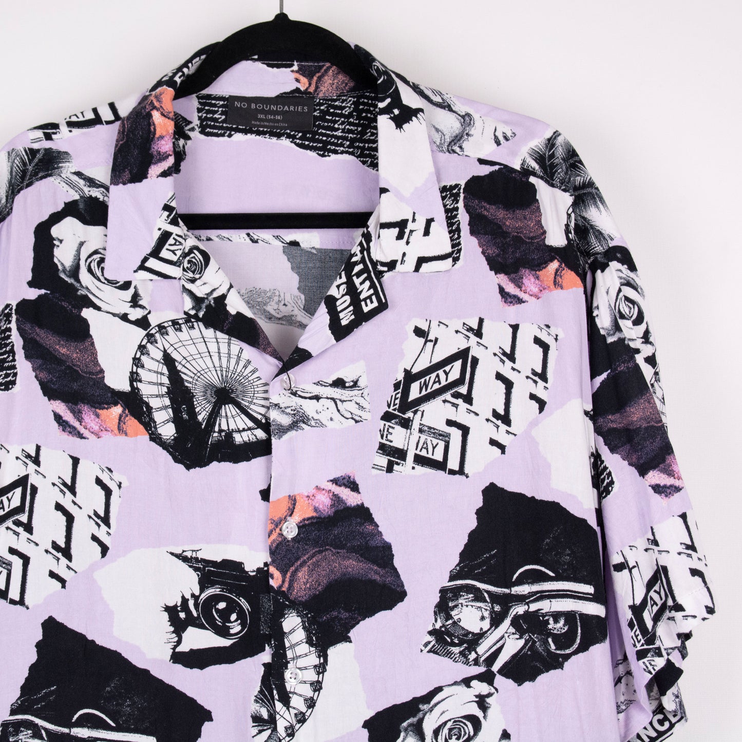 Camisa estampada (3XL) No boundaries
