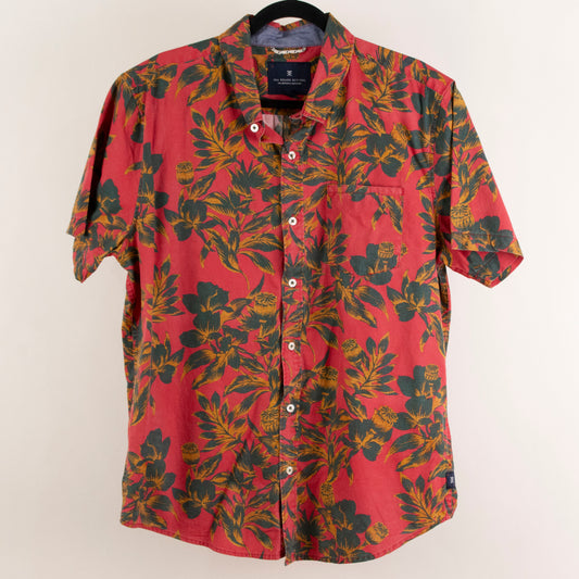 Camisa hawaiana rojo (L) The Roark Revival