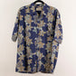 Camisa hawaiana azul marino (L) Cooke Street