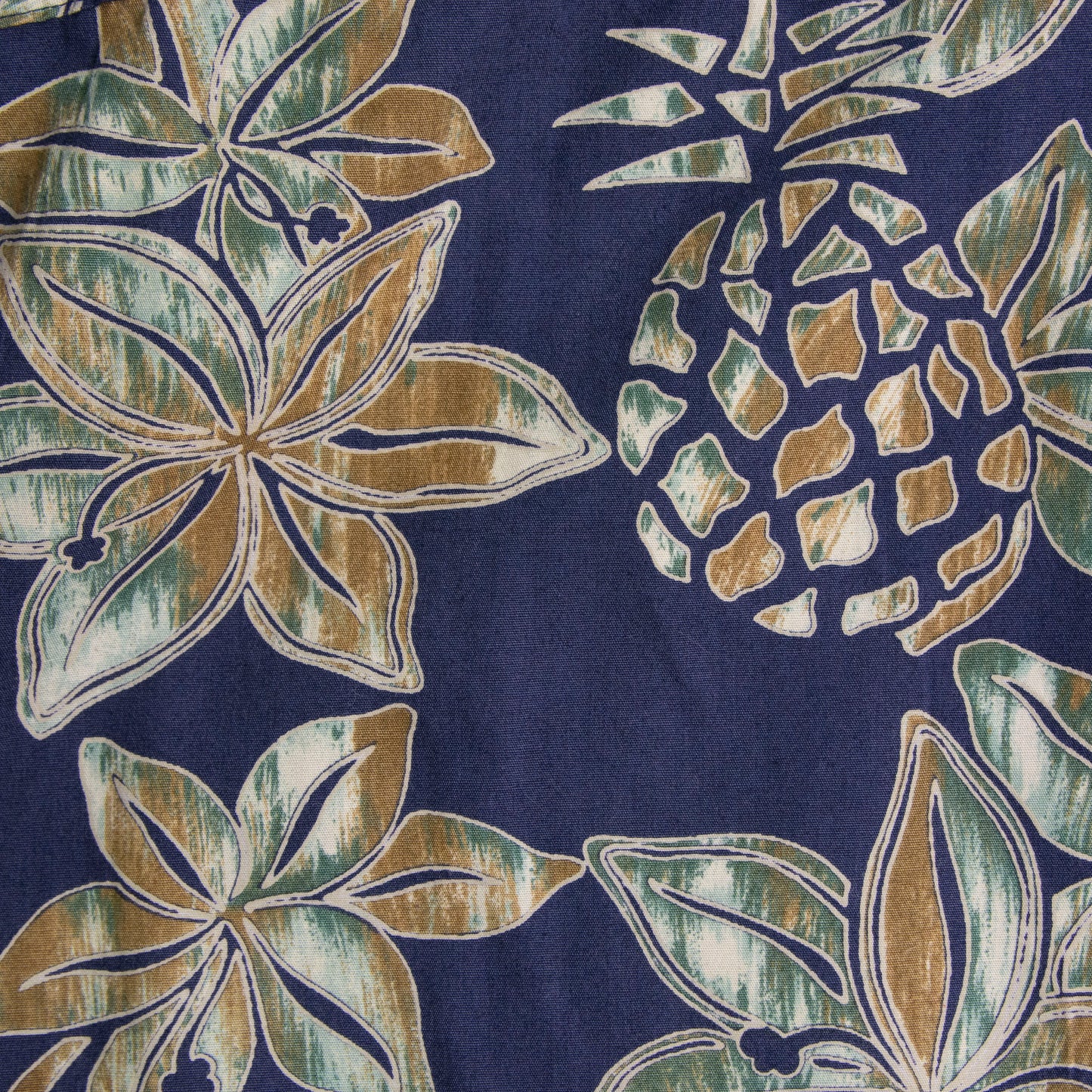 Camisa hawaiana azul marino (L) Cooke Street