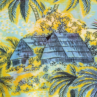 Camisa hawaiana azul (2XL) George