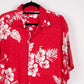 Camisa hawaiana roja (XL) Cabali