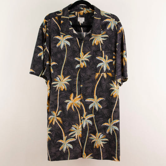 Camisa hawaiana negro (2XL) Jack O'Neill