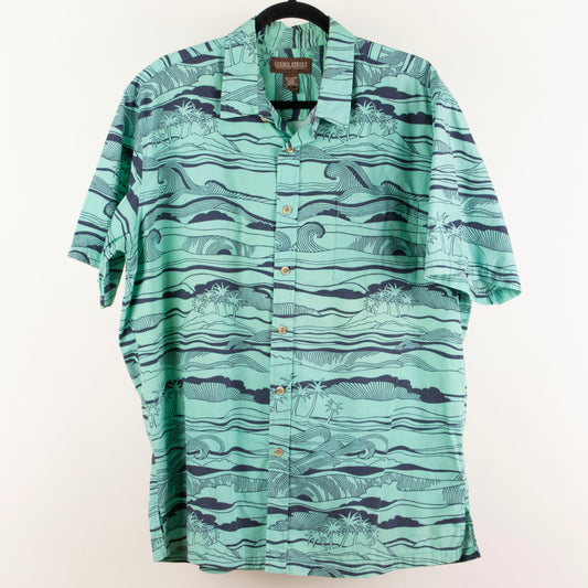 Camisa hawaiana azul (L) Cooke Street