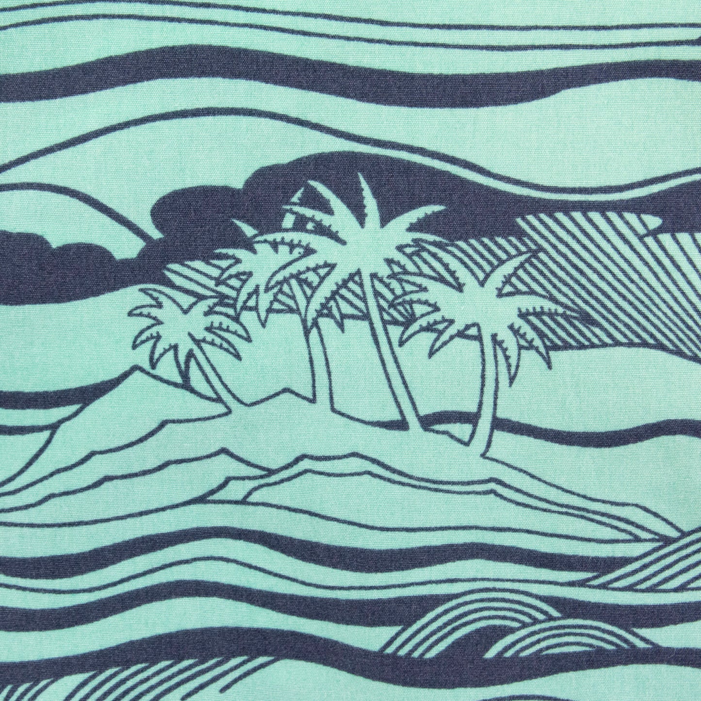 Camisa hawaiana azul (L) Cooke Street