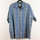 Camisa estampada azul (2XL) Cooke Street